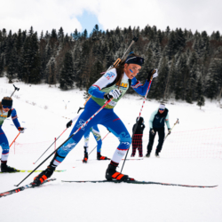 CHAMPIONNATS DE FRANCE VENDREDI,PREMANON, FRANCE - MARCH 27: JEANNE BOUVIER of FRA March 27, 2026 in PREMANON, France. (Photo by Rodriguez Alexis / @Aleiks_photo)