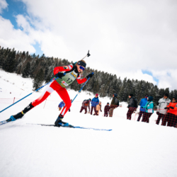 CHAMPIONNATS DE FRANCE VENDREDI,PREMANON, FRANCE - MARCH 27: LEONIE CHATEIGNER-LETINOIS of FRA March 27, 2026 in PREMANON, France. (Photo by Rodriguez Alexis / @Aleiks_photo)
