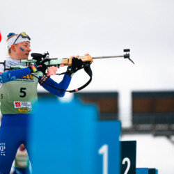 CHAMPIONNATS DE FRANCE VENDREDI,PREMANON, FRANCE - MARCH 27: LOUANE ADAM of FRA March 27, 2026 in PREMANON, France. (Photo by Rodriguez Alexis / @Aleiks_photo)