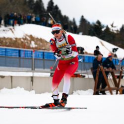 CHAMPIONNATS DE FRANCE VENDREDI,PREMANON, FRANCE - MARCH 27: CHLOE VERMEULEN of FRA March 27, 2026 in PREMANON, France. (Photo by Rodriguez Alexis / @Aleiks_photo)