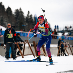 CHAMPIONNATS DE FRANCE VENDREDI,PREMANON, FRANCE - MARCH 27: GABRIELLE BOURGEOIS of FRA March 27, 2026 in PREMANON, France. (Photo by Rodriguez Alexis / @Aleiks_photo)