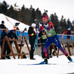 CHAMPIONNATS DE FRANCE VENDREDI,PREMANON, FRANCE - MARCH 27: GABRIELLE BOURGEOIS of FRA March 27, 2026 in PREMANON, France. (Photo by Rodriguez Alexis / @Aleiks_photo)