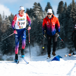 CHAMPIONNATS DE FRANCE VENDREDI,PREMANON, FRANCE - MARCH 27: Lou RIVES of FRA March 27, 2026 in PREMANON, France. (Photo by Rodriguez Alexis / @Aleiks_photo)