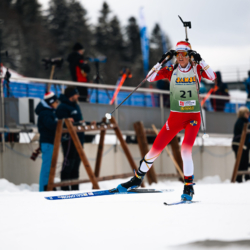 CHAMPIONNATS DE FRANCE VENDREDI,PREMANON, FRANCE - MARCH 27: ROSE DUSSERRE of FRA March 27, 2026 in PREMANON, France. (Photo by Rodriguez Alexis / @Aleiks_photo)