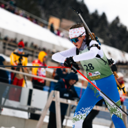 CHAMPIONNATS DE FRANCE VENDREDI,PREMANON, FRANCE - MARCH 27: OLIVIA DEROCHEBOEUF of FRA March 27, 2026 in PREMANON, France. (Photo by Rodriguez Alexis / @Aleiks_photo)