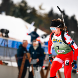 CHAMPIONNATS DE FRANCE VENDREDI,PREMANON, FRANCE - MARCH 27: PAULINE SGAROS ROHMER of FRA March 27, 2026 in PREMANON, France. (Photo by Rodriguez Alexis / @Aleiks_photo)