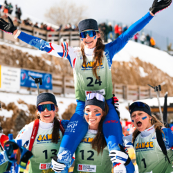 CHAMPIONNATS DE FRANCE VENDREDI,PREMANON, FRANCE - MARCH 27: LEONIE MORIN of FRA March 27, 2026 in PREMANON, France. (Photo by Rodriguez Alexis / @Aleiks_photo)