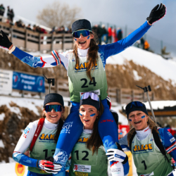 CHAMPIONNATS DE FRANCE VENDREDI,PREMANON, FRANCE - MARCH 27: LEONIE MORIN of FRA March 27, 2026 in PREMANON, France. (Photo by Rodriguez Alexis / @Aleiks_photo)