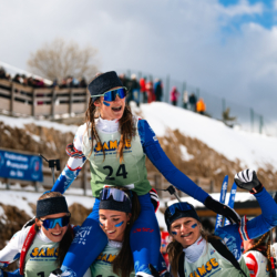 CHAMPIONNATS DE FRANCE VENDREDI,PREMANON, FRANCE - MARCH 27: LEONIE MORIN of FRA March 27, 2026 in PREMANON, France. (Photo by Rodriguez Alexis / @Aleiks_photo)