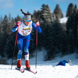 CHAMPIONNATS DE FRANCE VENDREDI,PREMANON, FRANCE - MARCH 27: Chloe MOSSUZ of FRA March 27, 2026 in PREMANON, France. (Photo by Rodriguez Alexis / @Aleiks_photo)