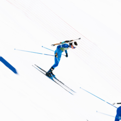 CHAMPIONNATS DE FRANCE VENDREDI,PREMANON, FRANCE - MARCH 27: VALENTIN LEVY of FRA March 27, 2026 in PREMANON, France. (Photo by Rodriguez Alexis / @Aleiks_photo)