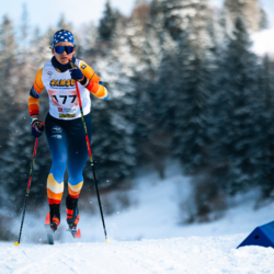 CHAMPIONNATS DE FRANCE VENDREDI,PREMANON, FRANCE - MARCH 27: Loane COULOUMY of FRA March 27, 2026 in PREMANON, France. (Photo by Rodriguez Alexis / @Aleiks_photo)