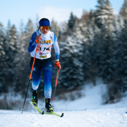 CHAMPIONNATS DE FRANCE VENDREDI,PREMANON, FRANCE - MARCH 27: Emma DEMANGE of FRA March 27, 2026 in PREMANON, France. (Photo by Rodriguez Alexis / @Aleiks_photo)