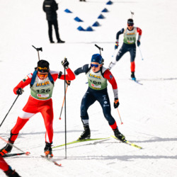 CHAMPIONNATS DE FRANCE VENDREDI,PREMANON, FRANCE - MARCH 27: MAEL BERNOLE of FRA March 27, 2026 in PREMANON, France. (Photo by Rodriguez Alexis / @Aleiks_photo)