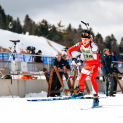 CHAMPIONNATS DE FRANCE VENDREDI,PREMANON, FRANCE - MARCH 27: ZACH VILLARD of FRA March 27, 2026 in PREMANON, France. (Photo by Rodriguez Alexis / @Aleiks_photo)