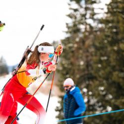 CHAMPIONNATS DE FRANCE VENDREDI,PREMANON, FRANCE - MARCH 27: CASSANDRE COUDER of FRA March 27, 2026 in PREMANON, France. (Photo by Rodriguez Alexis / @Aleiks_photo)