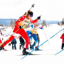 CHAMPIONNATS DE FRANCE VENDREDI,PREMANON, FRANCE - MARCH 27: MARIE HERICHER of FRA March 27, 2026 in PREMANON, France. (Photo by Rodriguez Alexis / @Aleiks_photo)