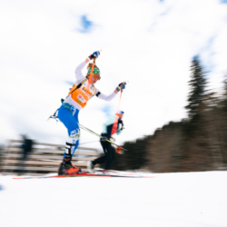 CHAMPIONNATS DE FRANCE VENDREDI,PREMANON, FRANCE - MARCH 27: ELIA COURTIEU of FRA March 27, 2026 in PREMANON, France. (Photo by Rodriguez Alexis / @Aleiks_photo)