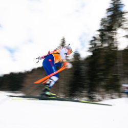 CHAMPIONNATS DE FRANCE VENDREDI,PREMANON, FRANCE - MARCH 27: ELINE CURNILLON of FRA March 27, 2026 in PREMANON, France. (Photo by Rodriguez Alexis / @Aleiks_photo)