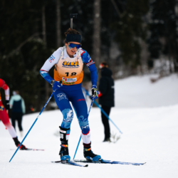 CHAMPIONNATS DE FRANCE VENDREDI,PREMANON, FRANCE - MARCH 27: CASSANDRE COUDER of FRA March 27, 2026 in PREMANON, France. (Photo by Rodriguez Alexis / @Aleiks_photo)