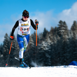 CHAMPIONNATS DE FRANCE VENDREDI,PREMANON, FRANCE - MARCH 27: Charlotte CHANY of FRA March 27, 2026 in PREMANON, France. (Photo by Rodriguez Alexis / @Aleiks_photo)