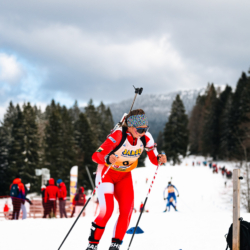 CHAMPIONNATS DE FRANCE VENDREDI,PREMANON, FRANCE - MARCH 27: LENA BRUN of FRA March 27, 2026 in PREMANON, France. (Photo by Rodriguez Alexis / @Aleiks_photo)