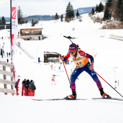 CHAMPIONNATS DE FRANCE VENDREDI,PREMANON, FRANCE - MARCH 27: ROSE MARGUET of FRA March 27, 2026 in PREMANON, France. (Photo by Rodriguez Alexis / @Aleiks_photo)