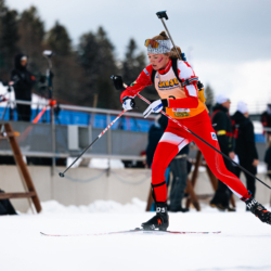 CHAMPIONNATS DE FRANCE VENDREDI,PREMANON, FRANCE - MARCH 27: ROSALIE ODILE of FRA March 27, 2026 in PREMANON, France. (Photo by Rodriguez Alexis / @Aleiks_photo)
