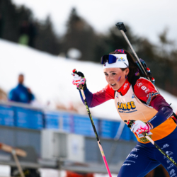 CHAMPIONNATS DE FRANCE VENDREDI,PREMANON, FRANCE - MARCH 27: FIONA LAURENT of FRA March 27, 2026 in PREMANON, France. (Photo by Rodriguez Alexis / @Aleiks_photo)