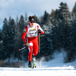 CHAMPIONNATS DE FRANCE VENDREDI,PREMANON, FRANCE - MARCH 27: Paul ROUSSET VACHON of FRA March 27, 2026 in PREMANON, France. (Photo by Rodriguez Alexis / @Aleiks_photo)