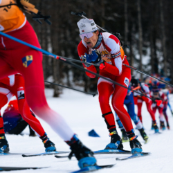 CHAMPIONNATS DE FRANCE VENDREDI,PREMANON, FRANCE - MARCH 27: MATHIS LAINE of FRA March 27, 2026 in PREMANON, France. (Photo by Rodriguez Alexis / @Aleiks_photo)