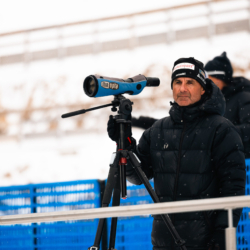 TRAINNING CHAMPIONNATS DE FRANCE Jeudi,PREMANON, FRANCE - MARCH 26: COACH THIERRY DUSSERE March 26, 2026 in PREMANON, France. (Photo by Rodriguez Alexis / @Aleiks_photo)