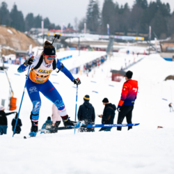 SAMSE N°7,PRÉMANON, FRANCE - FEBRUARY 28: MAELLE ACHOUI of FRA February 28, 2026 in PRÉMANON, France. (Photo by Rodriguez Alexis / @Aleiks_photo)