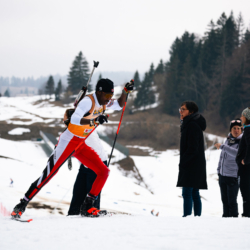 SAMSE N°7,PRÉMANON, FRANCE - FEBRUARY 28: FRANTZKY PERRIER of FRA February 28, 2026 in PRÉMANON, France. (Photo by Rodriguez Alexis / @Aleiks_photo)