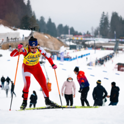 SAMSE N°7,PRÉMANON, FRANCE - FEBRUARY 28: FANY BERTRAND of FRA February 28, 2026 in PRÉMANON, France. (Photo by Rodriguez Alexis / @Aleiks_photo)
