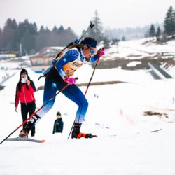 SAMSE N°7,PRÉMANON, FRANCE - FEBRUARY 28: MAELA CORREIA of FRA February 28, 2026 in PRÉMANON, France. (Photo by Rodriguez Alexis / @Aleiks_photo)