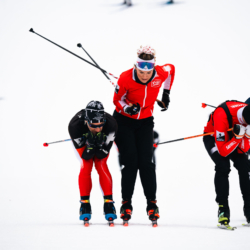 SAMSE N°7,PRÉMANON, FRANCE - FEBRUARY 28: EVA LAINE of FRA February 28, 2026 in PRÉMANON, France. (Photo by Rodriguez Alexis / @Aleiks_photo)
