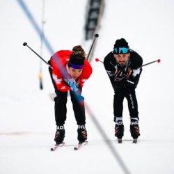 SAMSE N°7,PRÉMANON, FRANCE - FEBRUARY 28: VIOLETTE BONY of FRA February 28, 2026 in PRÉMANON, France. (Photo by Rodriguez Alexis / @Aleiks_photo)