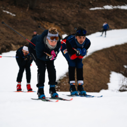 SAMSE N°7,PRÉMANON, FRANCE - FEBRUARY 28: CLARA GIACOMETTI of FRA and CLEMENCE LEPOURIEL of FRA February 28, 2026 in PRÉMANON, France. (Photo by Rodriguez Alexis / @Aleiks_photo)