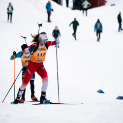 SAMSE N°7,PRÉMANON, FRANCE - FEBRUARY 28: JEANNE DAUTHEVILLE of FRA February 28, 2026 in PRÉMANON, France. (Photo by Rodriguez Alexis / @Aleiks_photo)