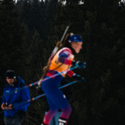 SAMSE N°7,PRÉMANON, FRANCE - FEBRUARY 28: LISA SIBERCHICOT of FRA February 28, 2026 in PRÉMANON, France. (Photo by Rodriguez Alexis / @Aleiks_photo)