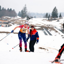 SAMSE N°7,PRÉMANON, FRANCE - FEBRUARY 28: LISA CART LAMY of FRA February 28, 2026 in PRÉMANON, France. (Photo by Rodriguez Alexis / @Aleiks_photo)