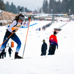 SAMSE N°7,PRÉMANON, FRANCE - FEBRUARY 28: MILA AMBERT of FRA February 28, 2026 in PRÉMANON, France. (Photo by Rodriguez Alexis / @Aleiks_photo)