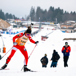 SAMSE N°7,PRÉMANON, FRANCE - FEBRUARY 28: VIOLETTE BONY of FRA February 28, 2026 in PRÉMANON, France. (Photo by Rodriguez Alexis / @Aleiks_photo)