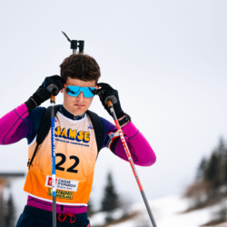 SAMSE N°7,PRÉMANON, FRANCE - FEBRUARY 28: LEO SANCERNE of FRA February 28, 2026 in PRÉMANON, France. (Photo by Rodriguez Alexis / @Aleiks_photo)