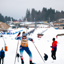 SAMSE N°7,PRÉMANON, FRANCE - FEBRUARY 28: CLARA GIACOMETTI of FRA February 28, 2026 in PRÉMANON, France. (Photo by Rodriguez Alexis / @Aleiks_photo)