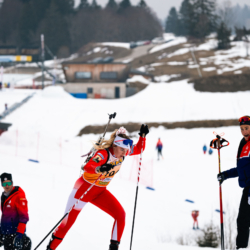 SAMSE N°7,PRÉMANON, FRANCE - FEBRUARY 28: EVA LAINE of FRA February 28, 2026 in PRÉMANON, France. (Photo by Rodriguez Alexis / @Aleiks_photo)