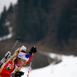 SAMSE N°7,PRÉMANON, FRANCE - FEBRUARY 28: EVA LAINE of FRA February 28, 2026 in PRÉMANON, France. (Photo by Rodriguez Alexis / @Aleiks_photo)