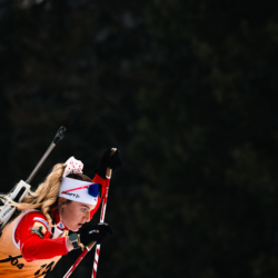 SAMSE N°7,PRÉMANON, FRANCE - FEBRUARY 28: EVA LAINE of FRA February 28, 2026 in PRÉMANON, France. (Photo by Rodriguez Alexis / @Aleiks_photo)