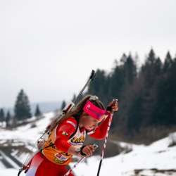 SAMSE N°7,PRÉMANON, FRANCE - FEBRUARY 28: LENA BRUN of FRA February 28, 2026 in PRÉMANON, France. (Photo by Rodriguez Alexis / @Aleiks_photo)